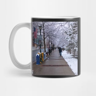 Snowy canopy Mug